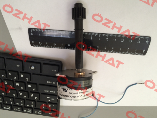 plastic gear shaft for UGM60CN2B  Saia-Burgess
