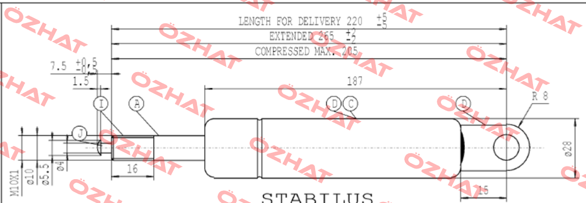 5231HD Stabilus