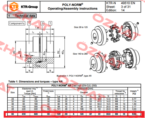 D95060001  KTR