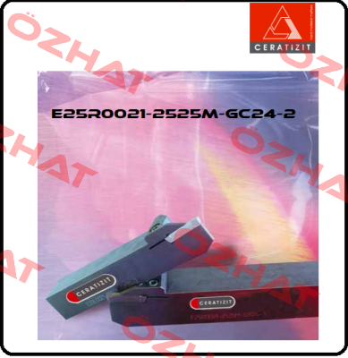 E25R0021-2525M-GC24-2 Ceratizit