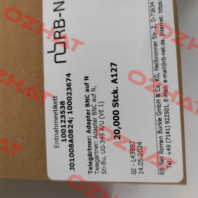 100123538 Telegaertner