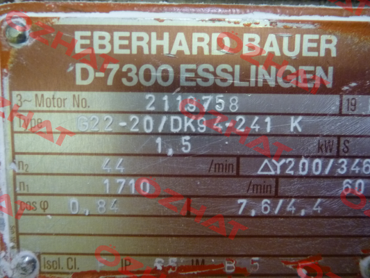 G22-20/DK94-241 k  Bauer