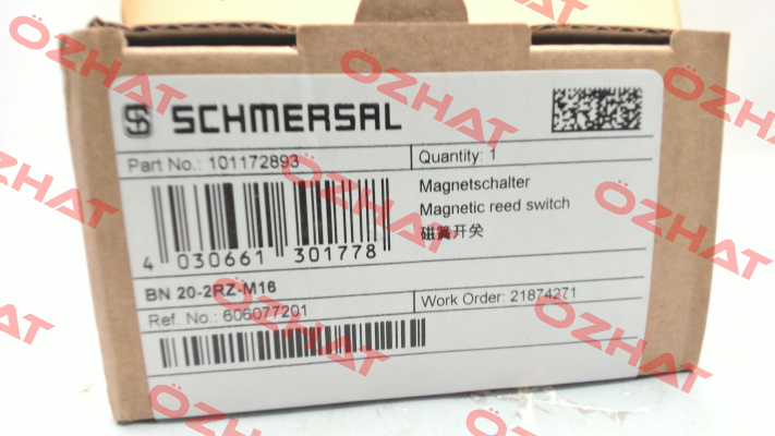 p/n: 101172893, Type: BN 20-2RZ-M16 Schmersal