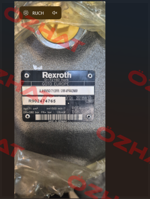 R902474765 / AA10 VSO 71 DFR/31R-VPA42N00 Rexroth