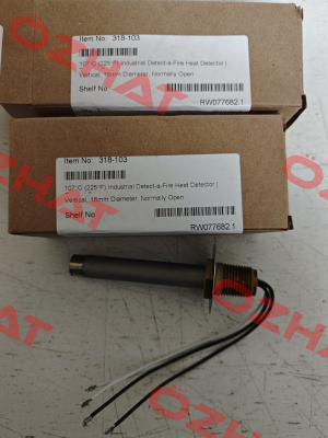 107C (225F) Industrial Tyco Fire