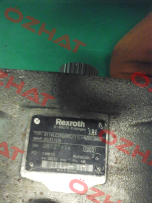 A11VLO260DRS/11L-NZD12N00 not available  Rexroth