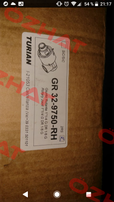 Mechanical seal for GR 32-9750-RH  Turian