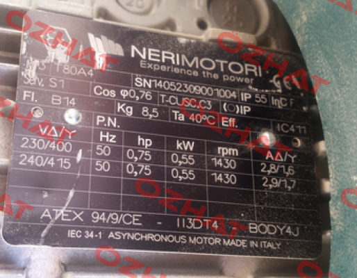 T 080A 4  Neri Motori