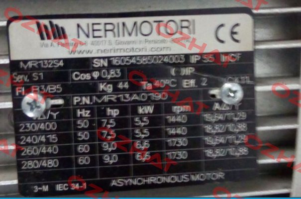 MR 132S  Neri Motori