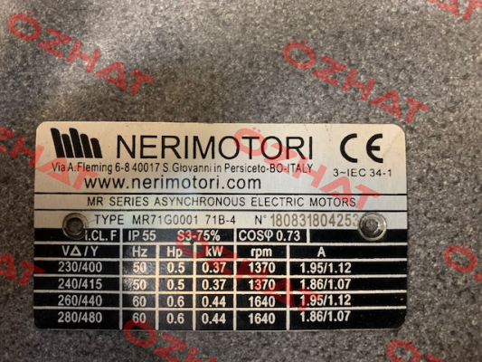 DD0045B2200 Neri Motori