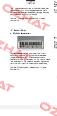 RC-600 19"-Rack Bruel-Kjaer
