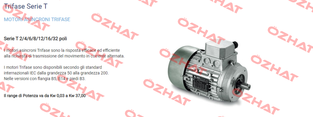 T90L 2,2 2P B14 MULT Neri Motori