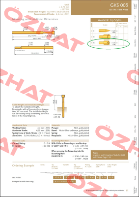 GKS-005 206 396 A 3000 (GKS-005-0004) Ingun