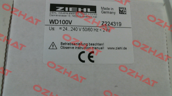 Z224319 Ziehl