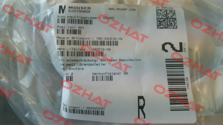 24CE16-Y6 Honeywell