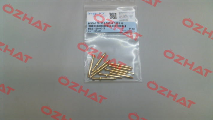 HSS-120-0018 (HSS-120 303 300 A 3002 M) Ingun