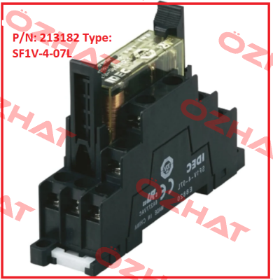 P/N: 213182 Type: SF1V-4-07L  Idec