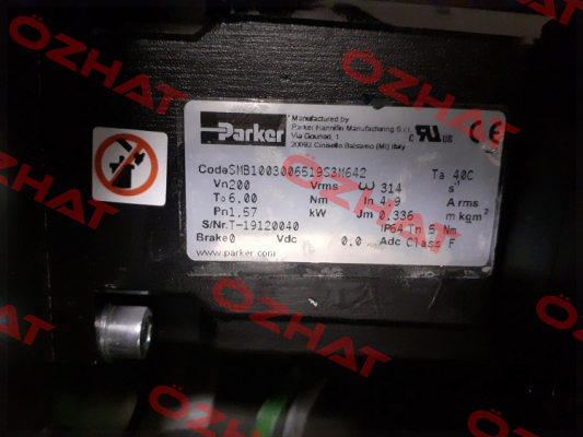 SMB1003006519S3M642 Parker
