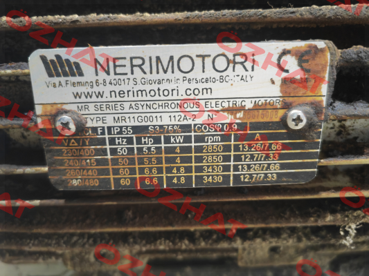 MR11G0011 Neri Motori