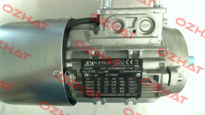 AT63B4-B14-0,18kW-1500 Neri Motori