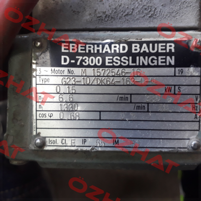 G23-10/DK64-163L-W Bauer
