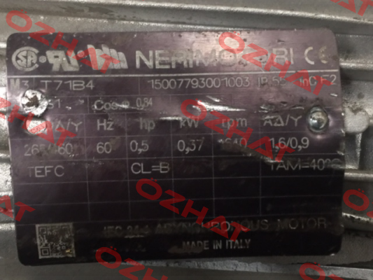 T71B4-B?  Neri Motori